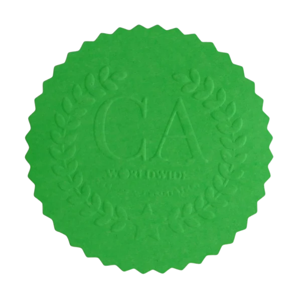 Green Embossing Wafer Green Embossing Wafer