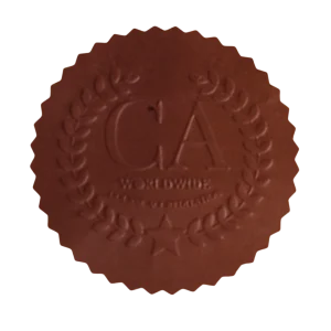 Brown Embossing Wafer