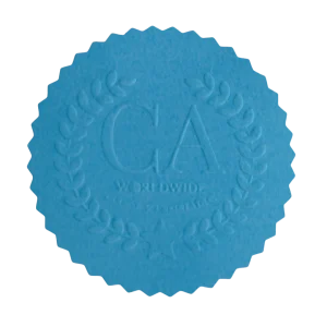 Light Blue Embossing Wafer Light Blue Embossing Wafer